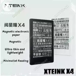 Xteink X4 Pocket E-Book Reader | 4.3-Inch 220ppi E-Ink Screen, Ultra-Thin Magnetic-Ready Mini eReader with 16GB Storage