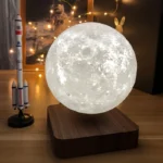 LUNA-GLOW — Magnetic Levitating Moon Lamp