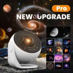 13-in-1 Planetarium Galaxy Star Projector | HD Aurora Nebula Night Light with 13 Film Discs for Bedroom Decor, Kids & Adults