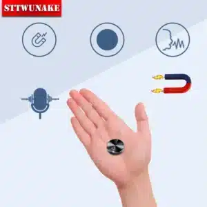 STTWUNAKE Mini Voice Activated Recorder | Built-in Heavy-Duty Magnet, HD Digital Audio Recording Device & Sound Dictaphone