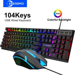 CYBER-GRID — Mechanical Feel RGB Keyboard