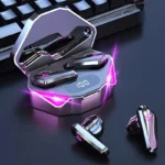 CYBER-X15 — Futuristic LED Gaming Earbuds