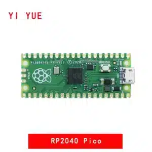 Official Raspberry Pi Pico Board RP2040 | Dual-Core ARM Cortex-M0+ Microcontroller, 264KB SRAM Low-Power Development Board