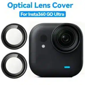 Insta360 GO Ultra Tempered Glass Lens Guards (2-Pack) | Scratch-Resistant HD Optical Glass Protective Cover Accessory