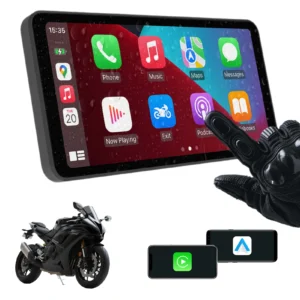 6-Inch Motorcycle Smart Display: Wireless CarPlay & Android Auto IP67 Waterproof Touchscreen