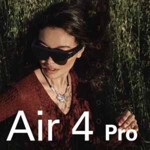 RayNeo Air 4 Pro AR Glasses – 4K Video Capture, 3G Voice Control, IPX5 Waterproof, HD XR Head-Mounted Display with DP Agreement
