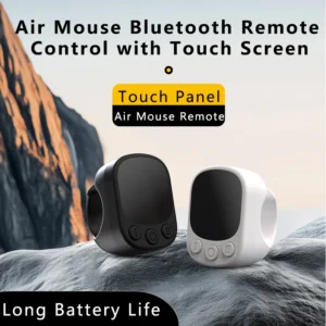 Smart Ring Remote Control with Touchpad: Automatic Screen Clicker & Continuous Scrolling Ring